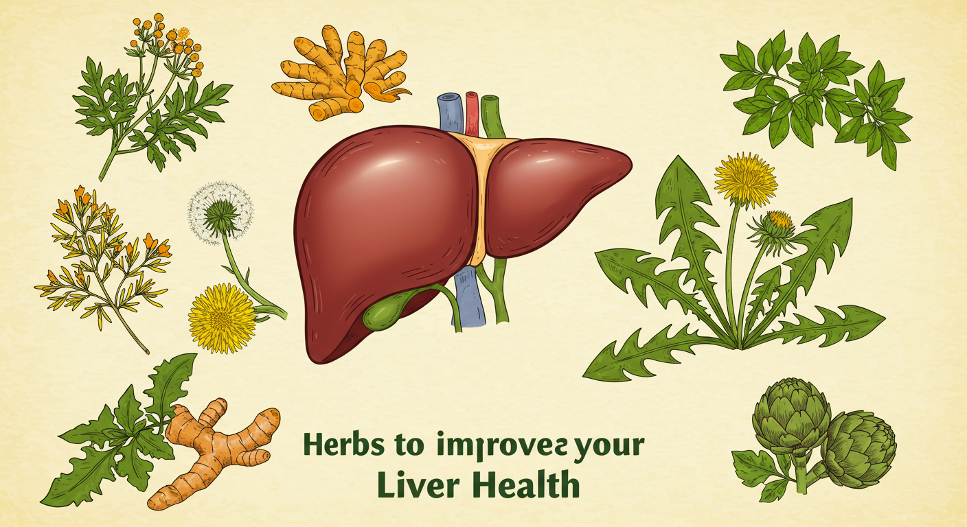 picture of herbs to improve live health