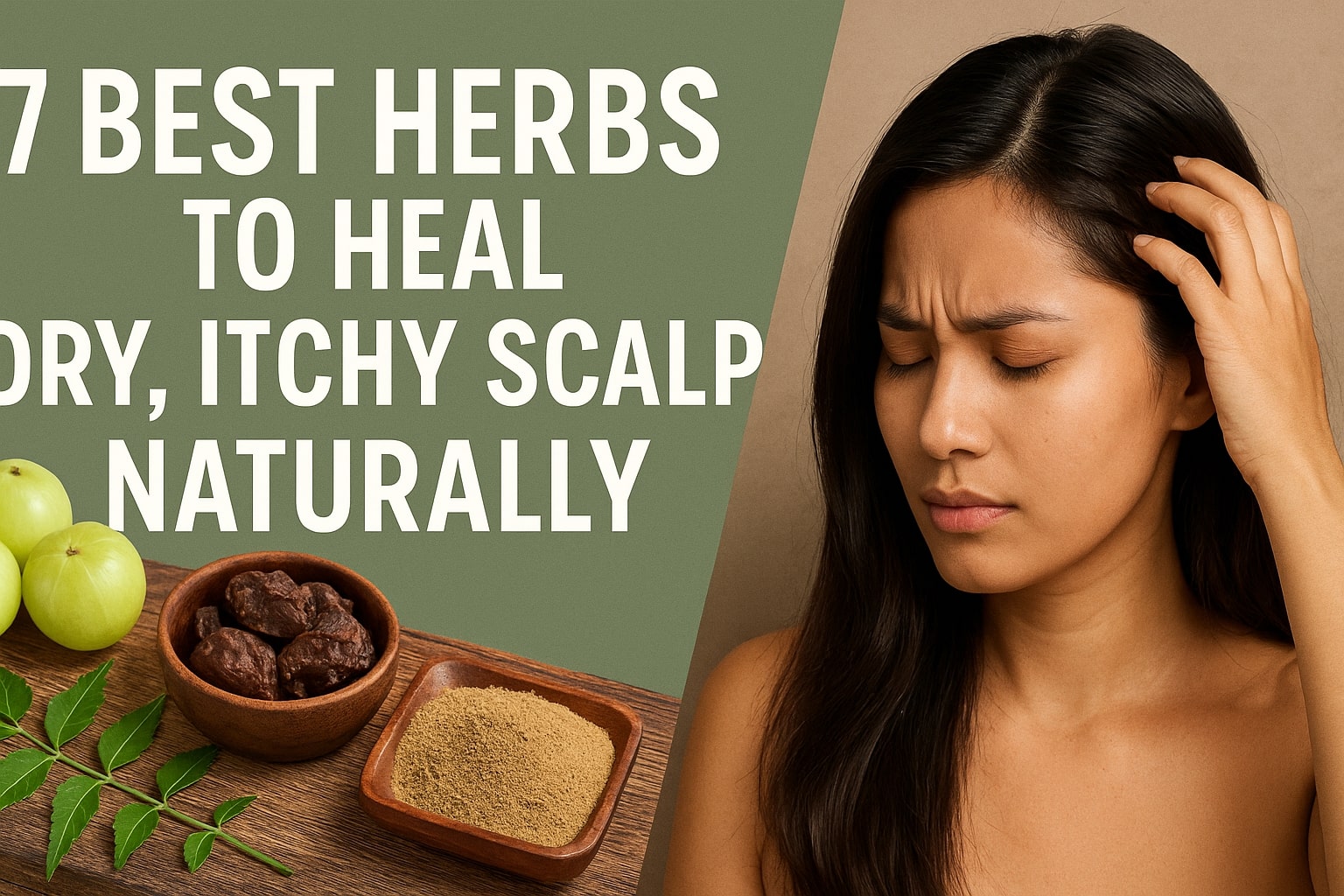 Herbs to Heal Dry Itchy Scalp