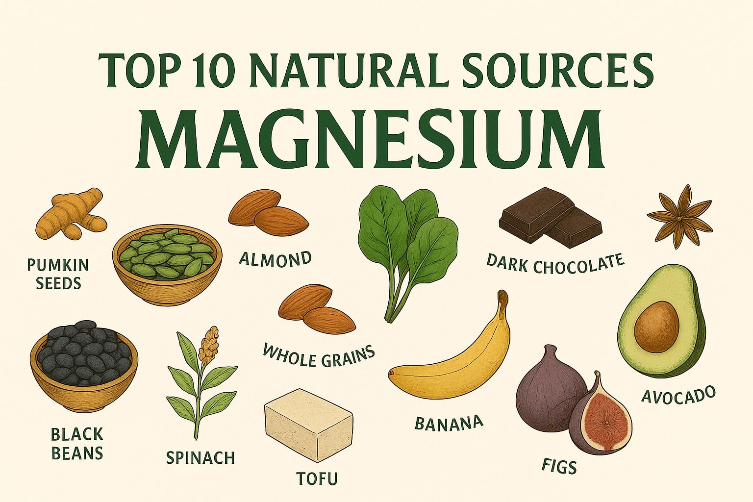 Natural Sources of Magnesium