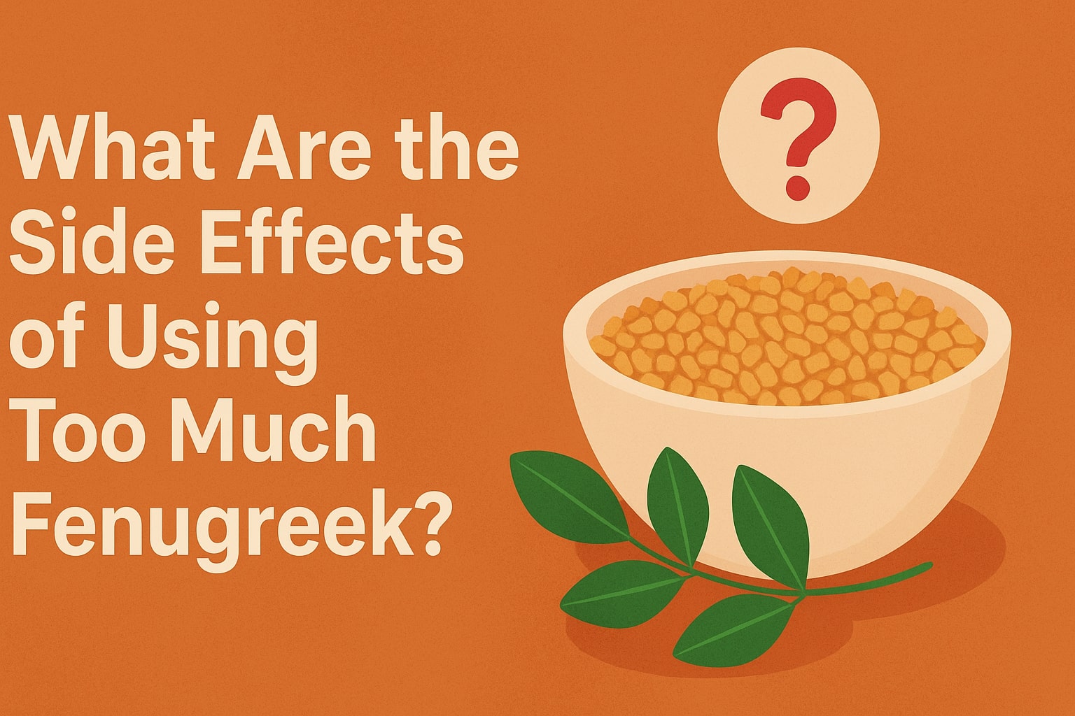Side effects of fenugreek