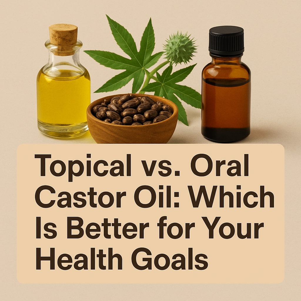 Topical vs. Oral Castor Oil
