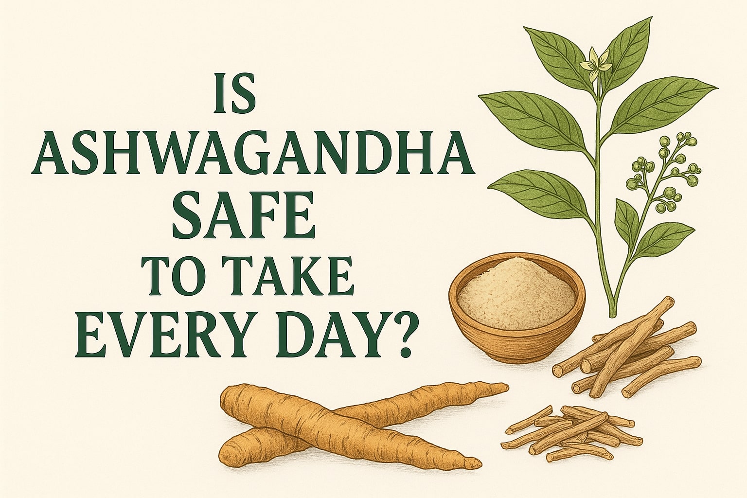 Is Ashwagandha Safe to Take Every Day?