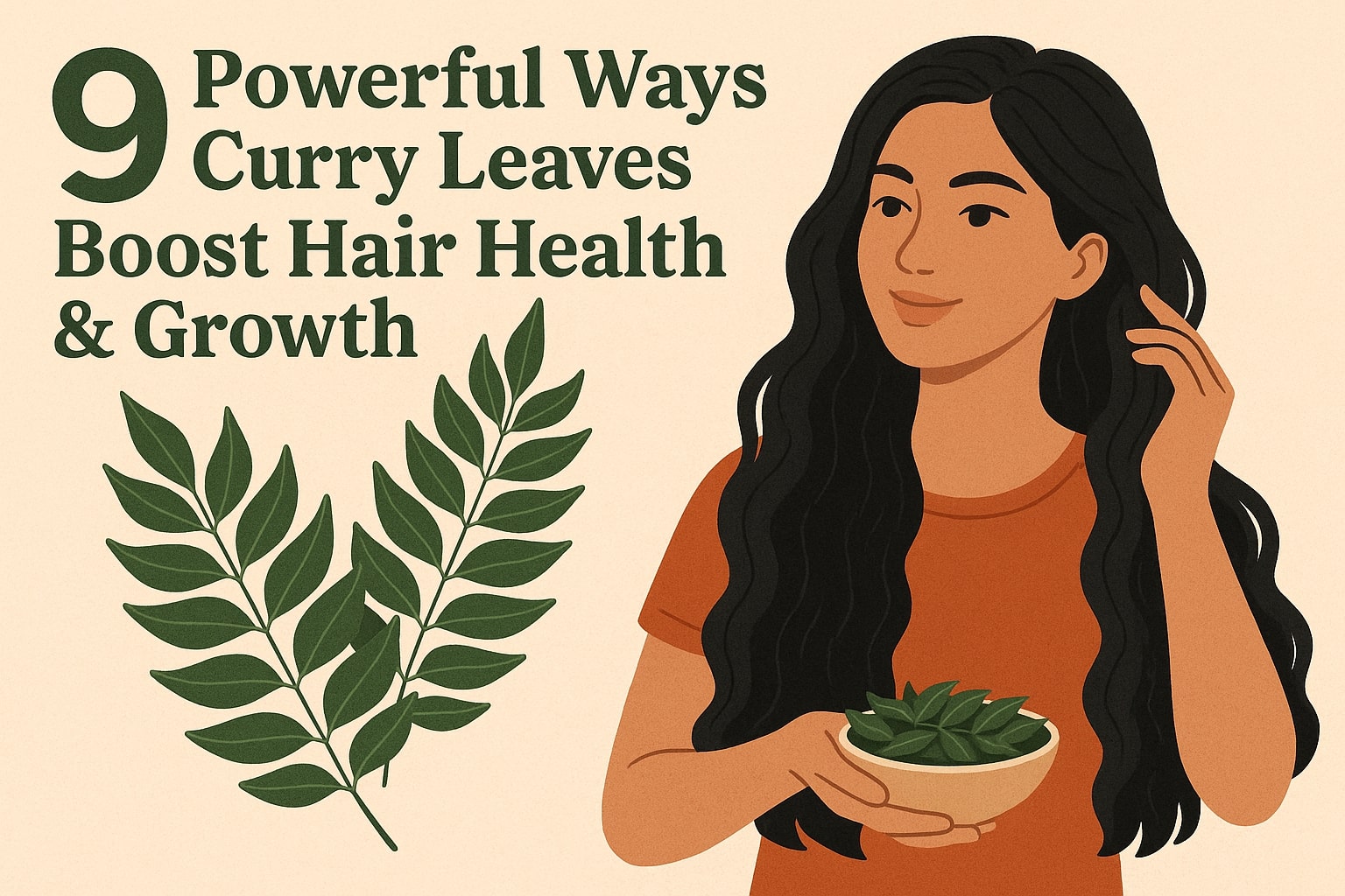 curry leaves for hair growth