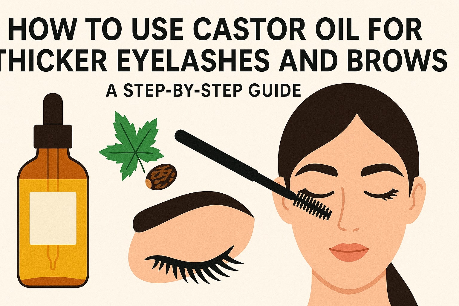 Castor Oil for Thicker Eyelashes