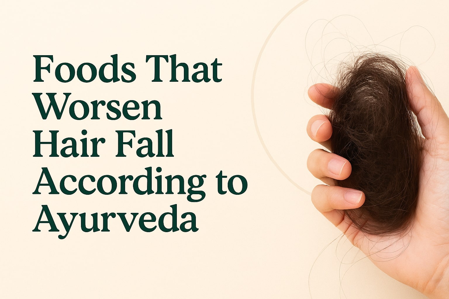 Foods That Worsen Hair Fall